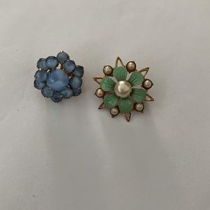 Floral Pin Lot (2)